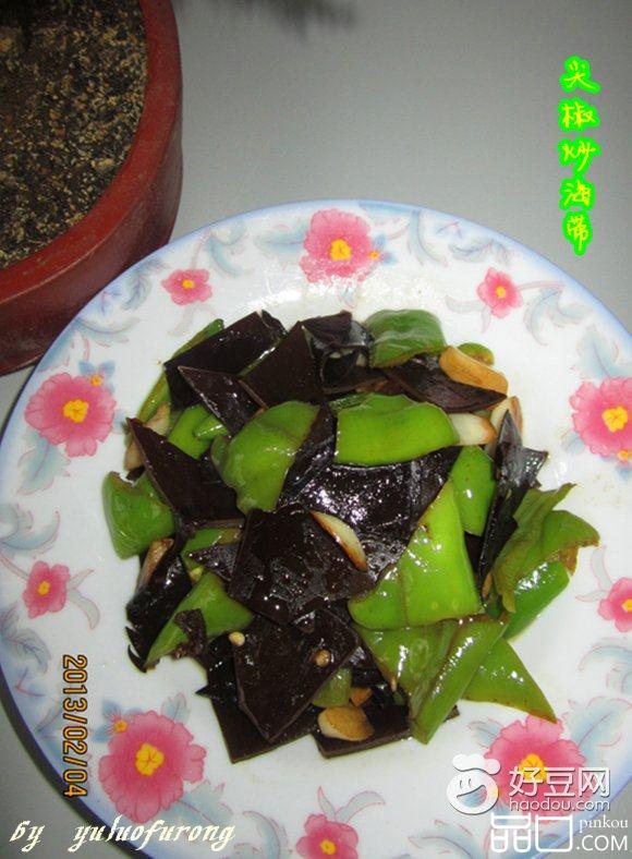 尖椒炒海带