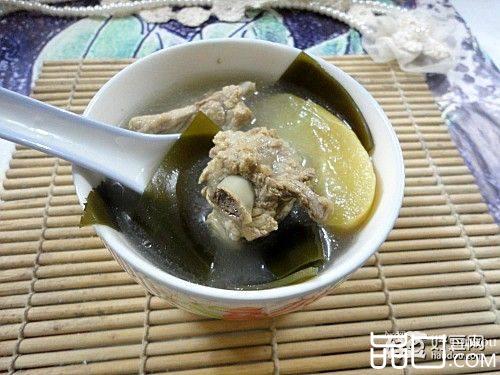 海带苹果排骨汤