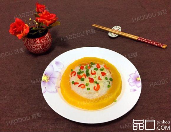 南瓜蒸粉丝