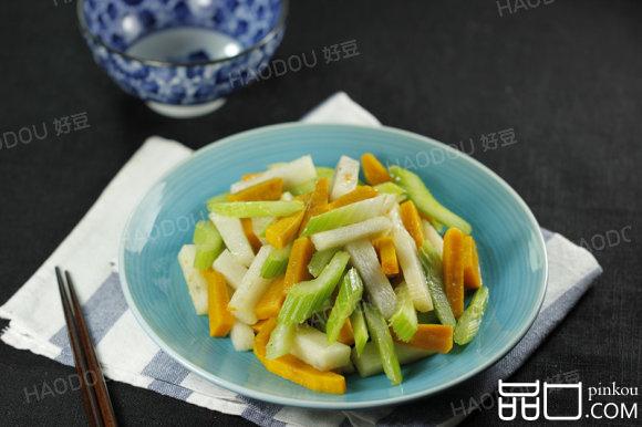 山药西芹炒南瓜