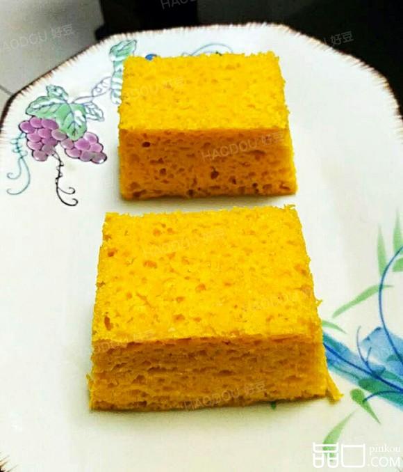 南瓜牛奶发糕