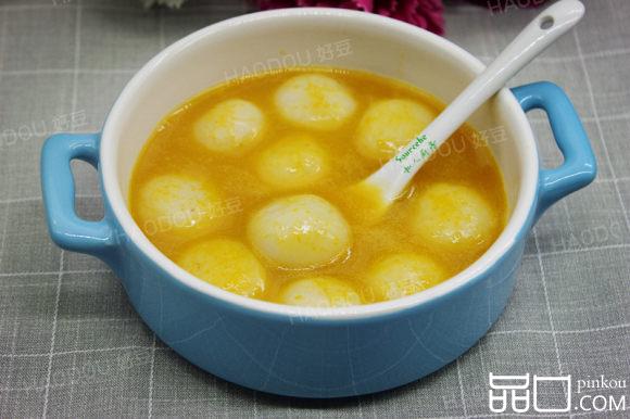 南瓜汤圆#本味家乡菜#