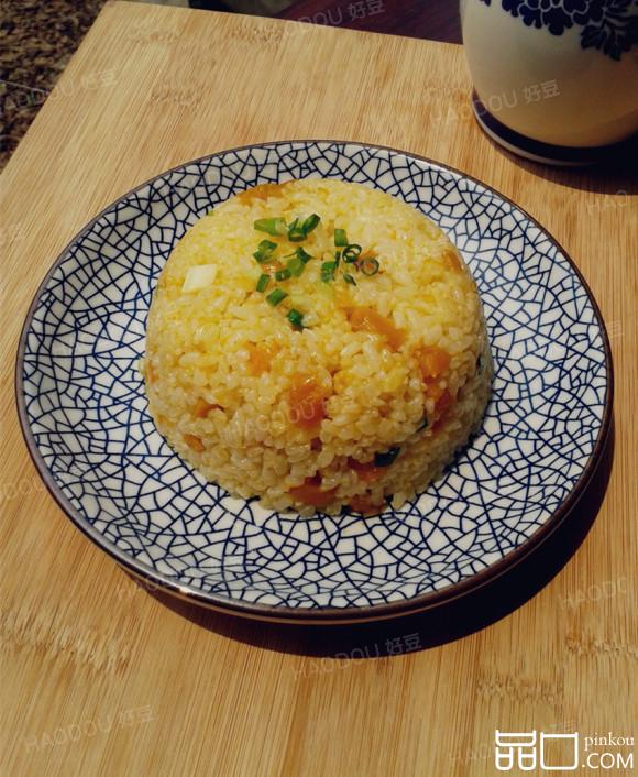 葱香南瓜饭