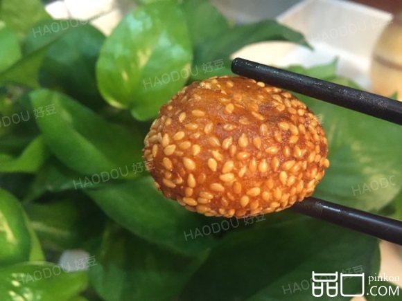 南瓜糯米球