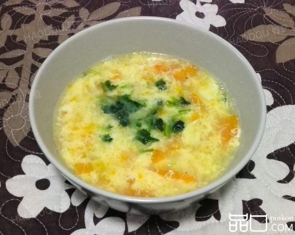 南瓜蛋花汤