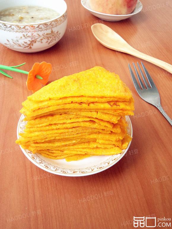 南瓜鸡蛋饼