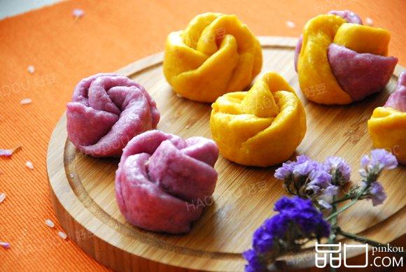 超高颜值小花卷