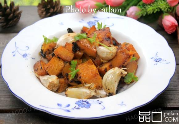 豉味蒜烤南瓜