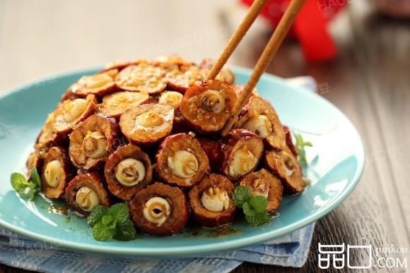 蜜汁蒸三宝