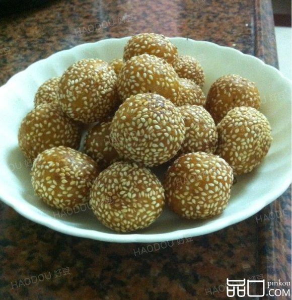 芝麻南瓜球