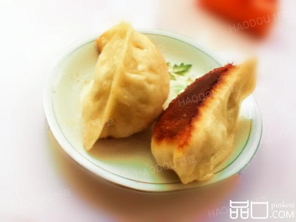 南瓜鸡蛋水煎饺