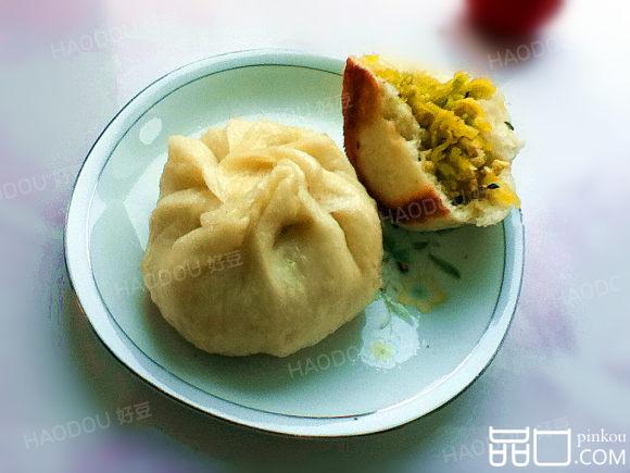 南瓜鸡蛋水煎包