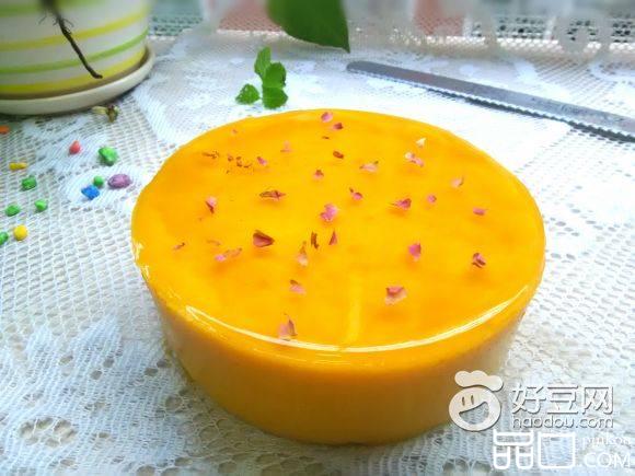 南瓜酸奶慕斯蛋糕