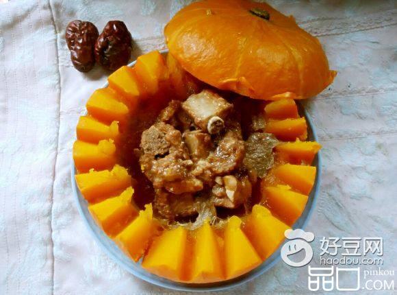 排骨南瓜盅