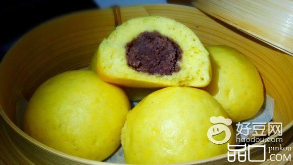 南瓜红豆包