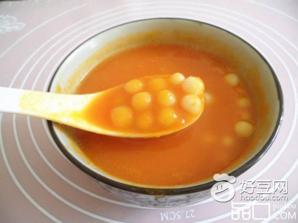 南瓜圆子糊