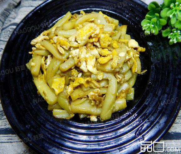 茄子炒鸡蛋