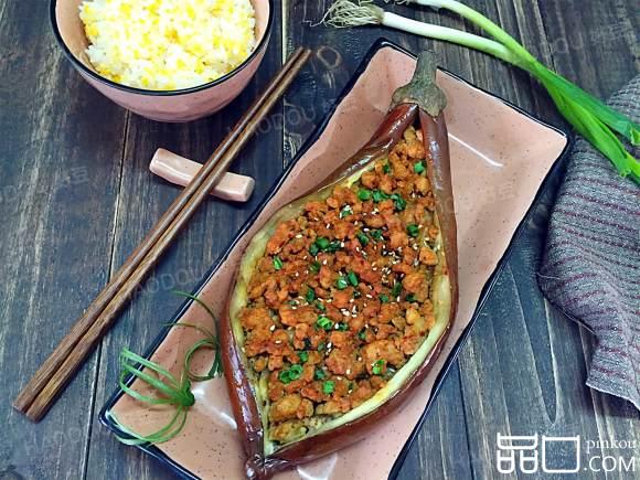 香烤肉末茄子#本味家
