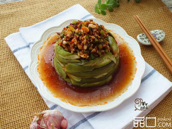 凉拌蒜泥茄子