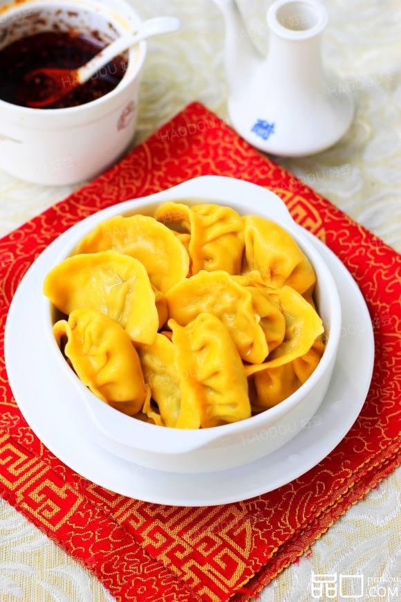 茄子猪肉饺子
