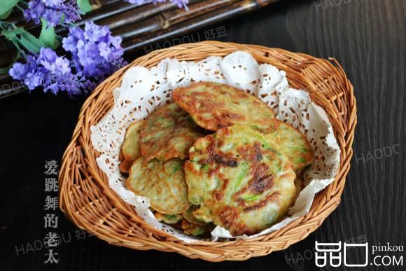 茄丝葱花饼