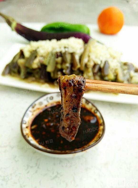 蘸油泼蒜香茄子