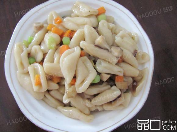 杂蔬猫儿面