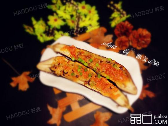 芝士蒜蓉烤茄子