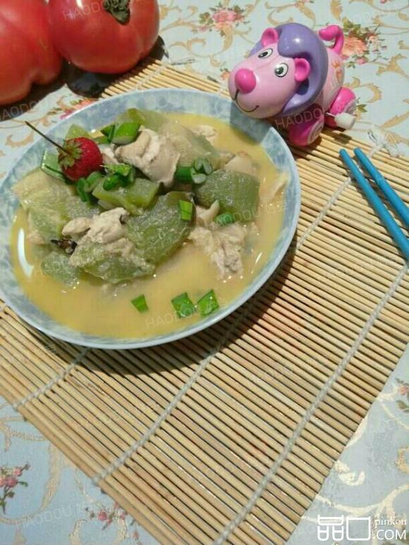 鱼白炖茄子