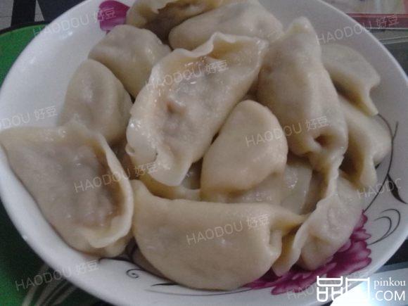 茄子猪肉馅饺子