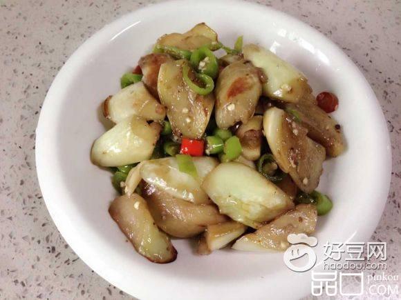 素炒白茄子