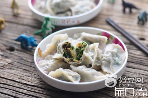 茄子鸡蛋饺子