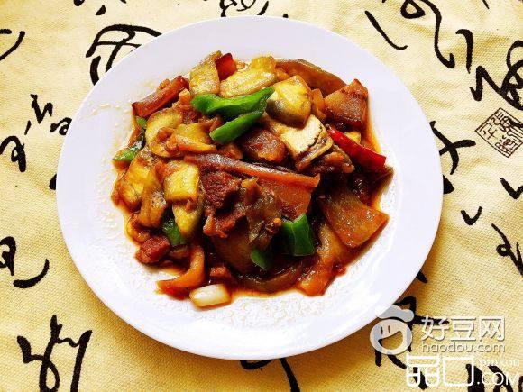 茄子炒剩肉