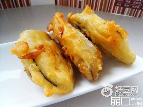 脆皮茄夹