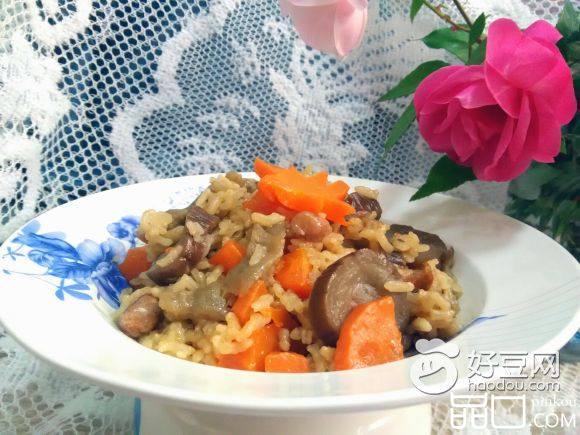茄子胡萝卜饭