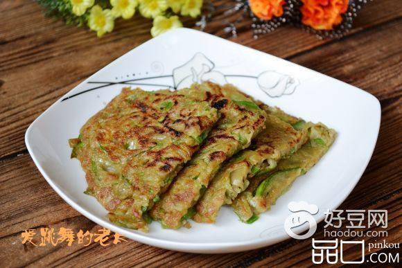 秋风茄丝蛋饼