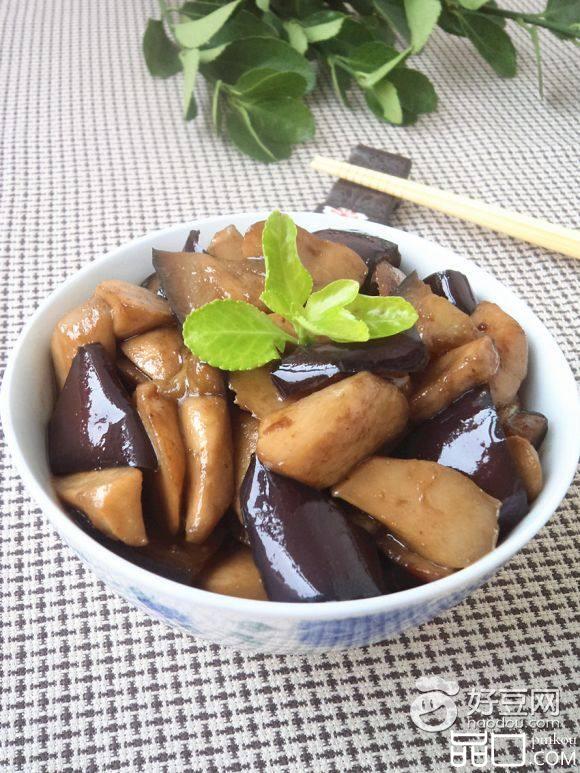 杏鲍菇烧茄子