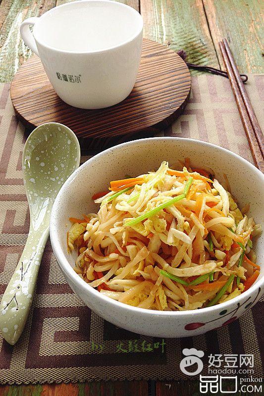 咸菜炒三丝