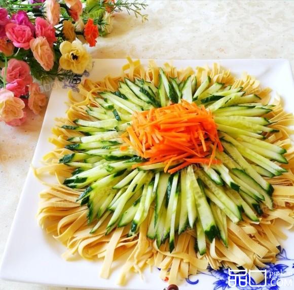 豆腐皮拌黄瓜
