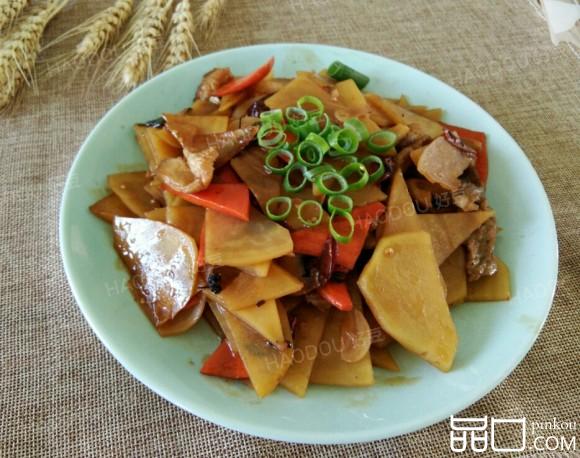 炒辣椒土豆片