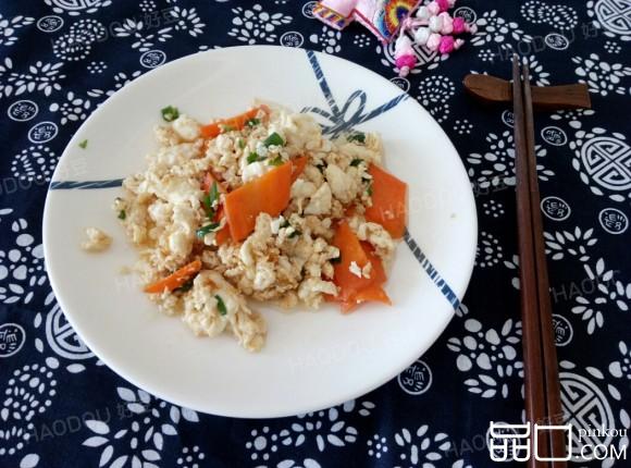 鸡蛋白小炒