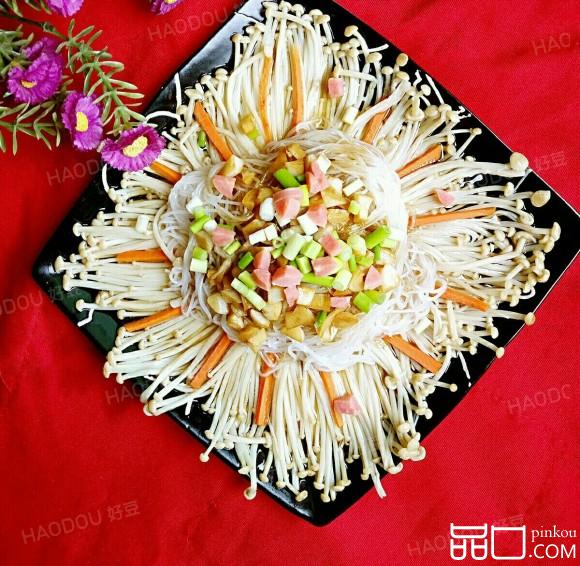 蒜蓉粉丝金针菇