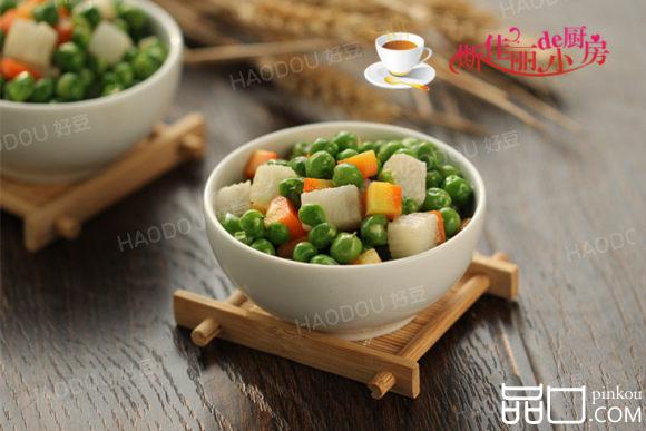 青豆山药胡萝卜丁