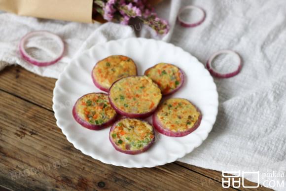 洋葱蔬米饼