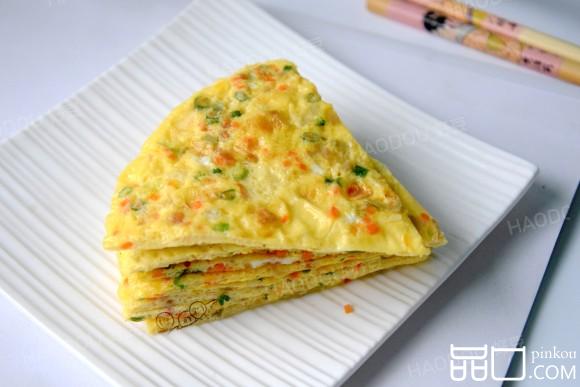 榨菜鸡蛋饼