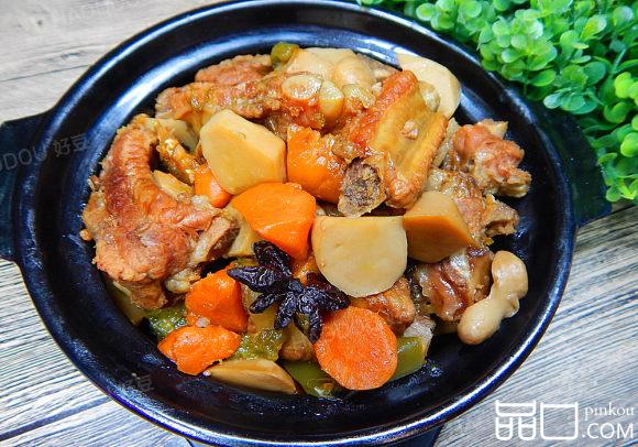 杏鲍菇烧肋排