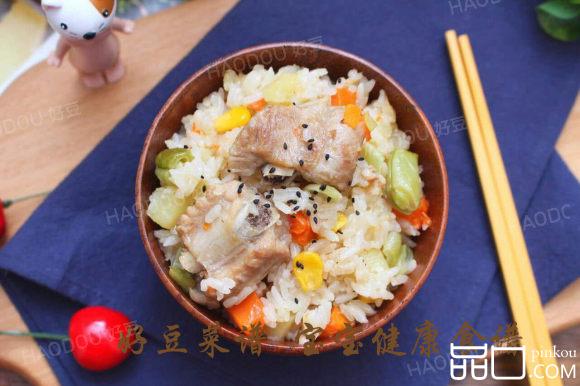 排骨时蔬焖饭