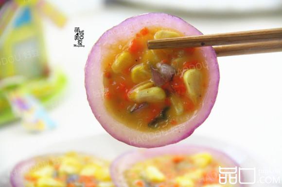 洋葱圈蛋饼