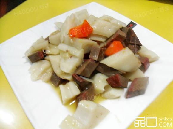 卤肝烧莲藕