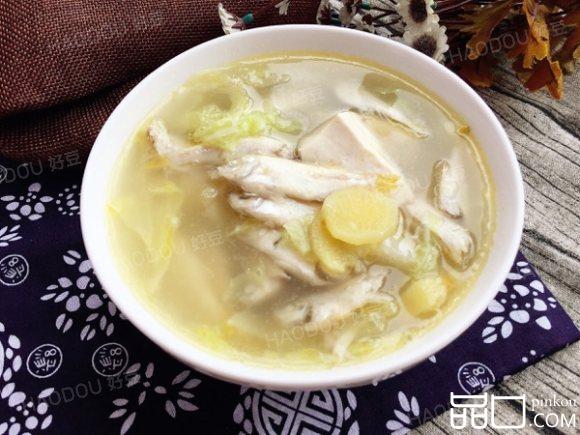 白菜豆腐小鱼汤